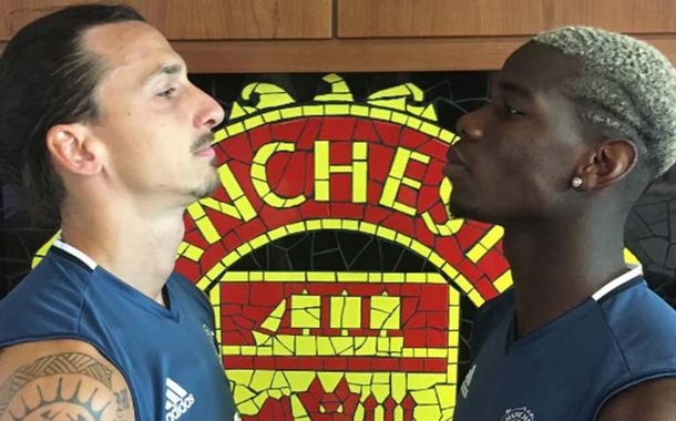 De crack a crack: Paul Pogba se animó a imitar a Zlatan Ibrahimovic
