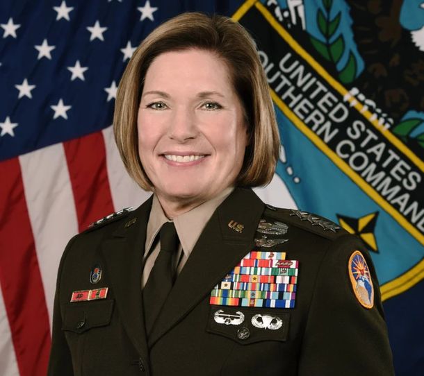 Llegó a la Argentina la jefa del Comando Sur de Estados Unidos