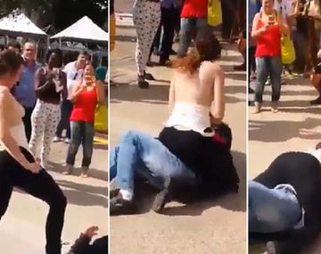 Cansada de ser acosada