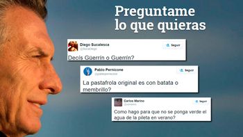 las insolitas preguntas que le hicieron a macri a traves de su nueva app las insolitas preguntas que le hicieron a macri a traves de su nueva app