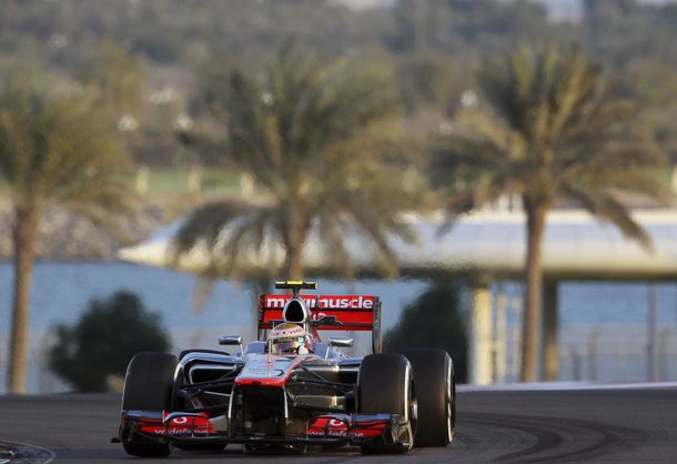 Hamilton logró la pole en el Gran Premio de Abu Dhabi
