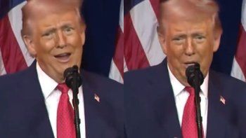 Donald Trump habló despectivamente de los manifestantes opositores a sus intervenciones en Venezuela. Donald Trump habló despectivamente de los manifestantes opositores a sus intervenciones en Venezuela.