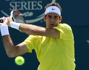 Del Potro superó a López y llegó a cuartos