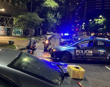 Así fue la persecución y choque tras el cual hallaron 5 kilos de cocaína en Belgrano