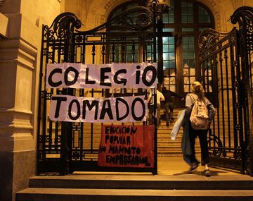 El Colegio Nacional de Buenos Aires, tomado (Foto de archivo)