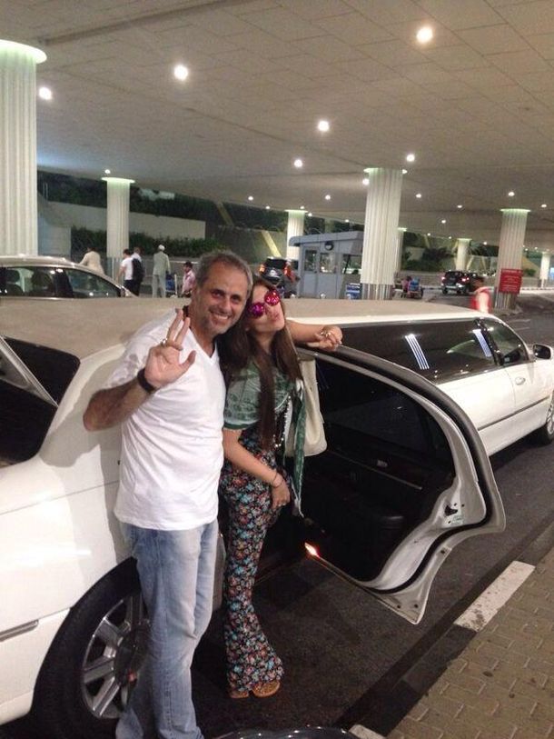 La lujosa mini luna de miel de Rial y Loly Antoniale en Dubai