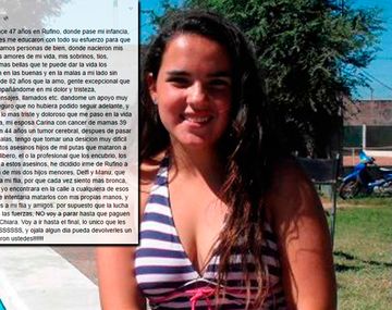 El papá de Chiara deja Rufino para no ver a los asesinos de su hija