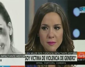 El calvario de Laura Miller con su ex novio golpeador