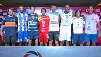 se presento la liga argentina de voley que comienza este sabado