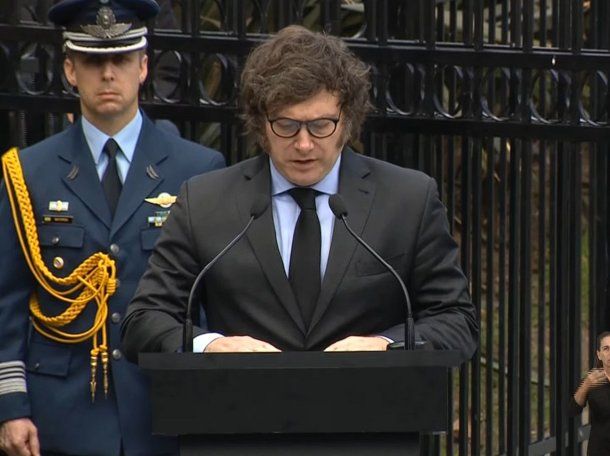 A 42 años de la guerra de Malvinas, Javier Milei habló de una reconciliación con las Fuerzas Armadas