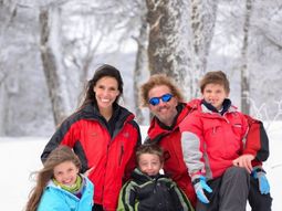 Facundo junto a su familia Facundo junto a su familia