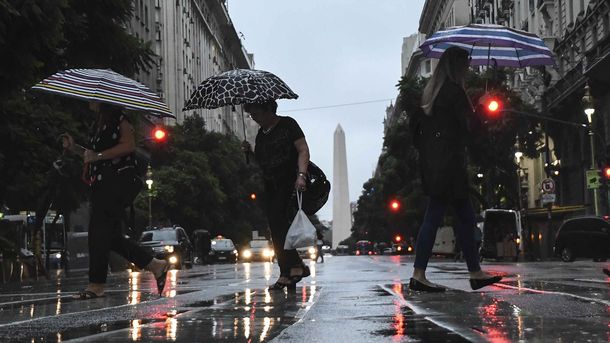 Llegan lluvias a la Ciudad y el Gran Buenos Aires: cuándo vuelven las tormentas