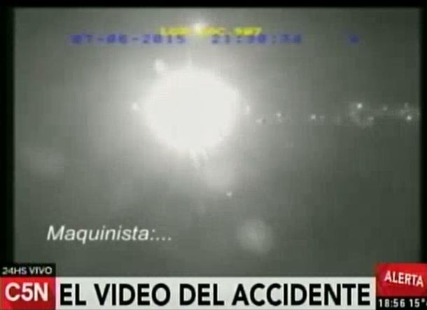 VIDEO: Así fue el choque de trenes en Temperley