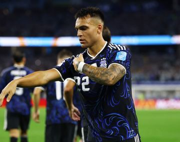 Por qué no juega Lautaro Martínez en Argentina-Egipto por los octavos de final