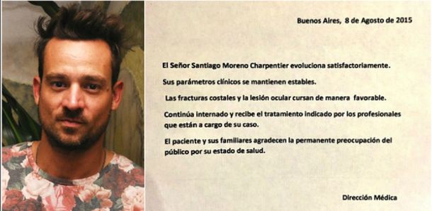 Nuevo parte médico de Chano: Sus parámetros clínicos se mantienen estables