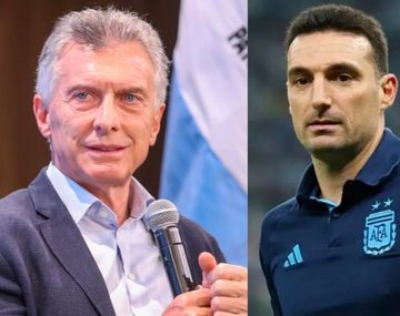 Macri mufa: destacó a Scaloni en la semana