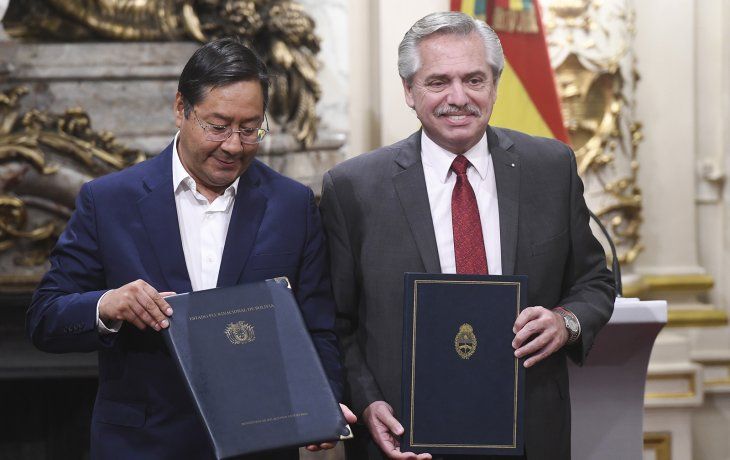 Alberto Fernández se reunió con Luis Arce para avanzar en un acuerdo con Bolivia por el gas