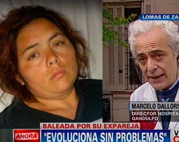 Evolución favorable de la mujer baleada por su ex en la zona genital