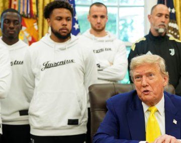 El incómodo momento de los jugadores de Juventus con Trump: Nos habló de Irán