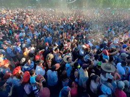 Descontrol en una jineteada con 6 mil personas sin barbijo