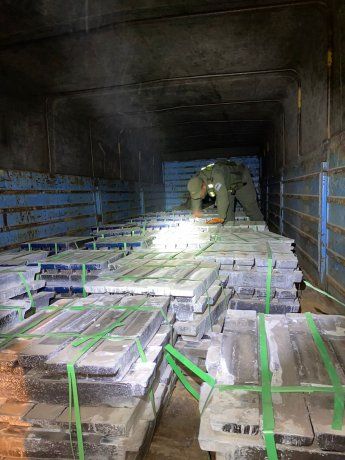 Detectaron un contrabando de 34 toneladas de aluminio que eran trasladadas hacia zona fronteriza