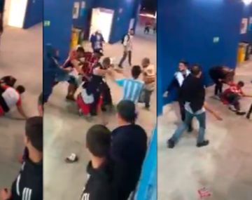 VIDEO: brutal golpiza de hinchas argentinos a croatas en Nizhni Nóvgorod