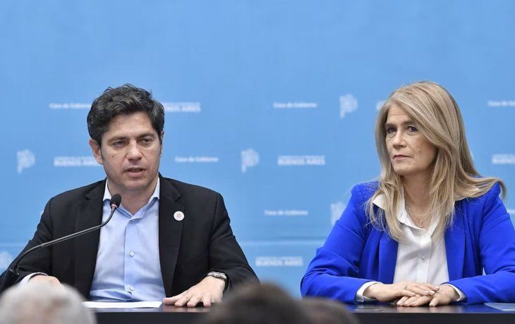 Kicillof tomó juramento a Flavia Terigi y criticó la gestión nacional: Sin escuela es una libertad trucha