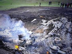 Así fue la caída del avión en Rusia que causó 90 muertos