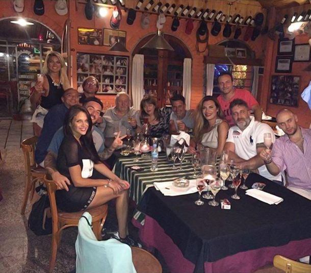 La foto de Fede Bal y Barbie Vélez, infraganti