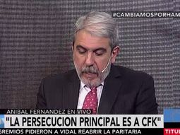 lo que dice perez corradi es para atacar a cristina, dijo anibal fernandez lo que dice perez corradi es para atacar a cristina, dijo anibal fernandez