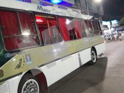 Rompieron un colectivo en medio de los festejos de la Selección Argentina