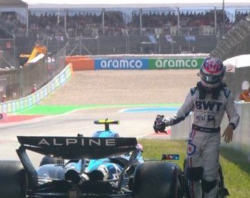 A Colapinto se le apagó el motor en la qualy y largará 19º en el GP de España