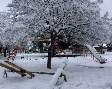 Así amaneció Bariloche este sábado