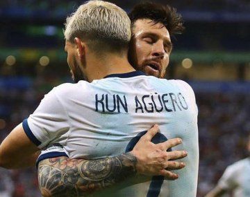 La emotiva carta de despedida de Messi al Kun Agüero