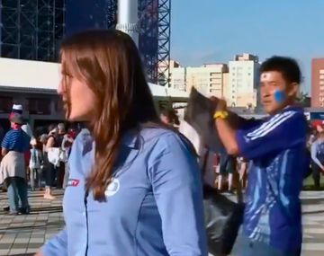 Otra periodista acosada al aire en el Mundial: ¡No te di permiso para eso!