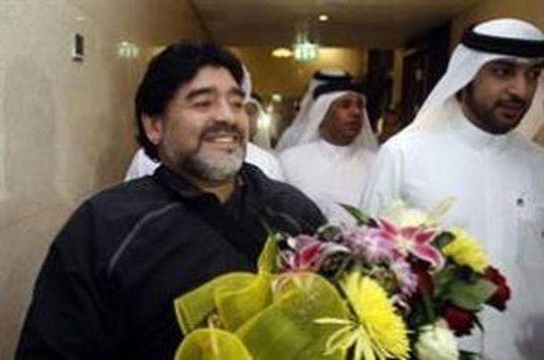Diego Maradona en Dubai
