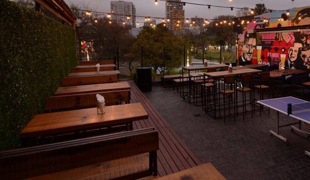 Ciudad comenzó hace algunas semanas con la experiencia de habilitar terrazas, patios y veredas para la gastronomía