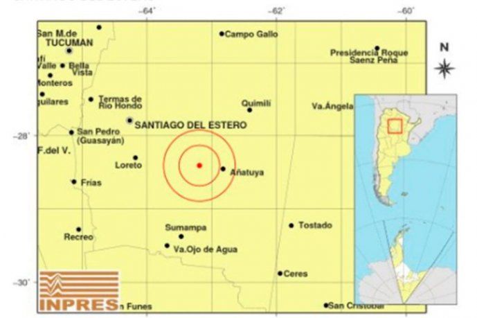 Santiago del Estero: sorpresa por un sismo de 5