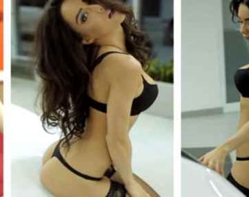 Polémico spot vende un auto con chica incluida