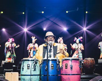 Terapia de Murga con Rubén Rada y La Catalina hizo vibrar al Movistar Arena