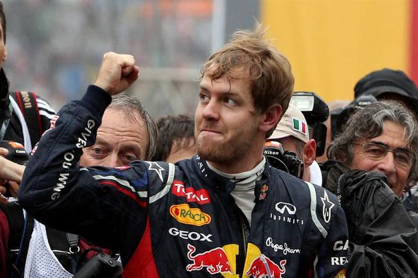 Vettel se coronó tricampeón en una definición vibrante