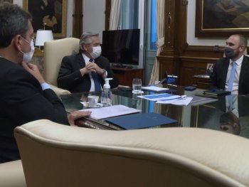 Alberto recibe a Massa y Guzmán en Olivos tras el rechazo de la oposición al Presupuesto