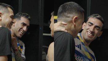 la intimidad de los festejos de boca en brasil: la reaccion de riquelme tras llegar a la final