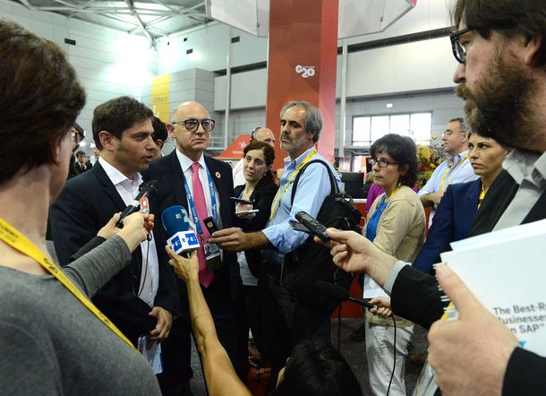 Kicillof mantuvo reuniones con sus pares de España, China y Rusia