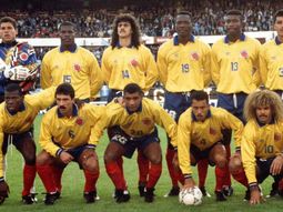 Selección Colombia de 1993 el día del 5 a 0 a la Argentina Selección Colombia de 1993 el día del 5 a 0 a la Argentina