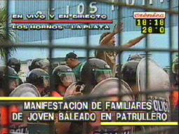 Familiares del chico muerto 2