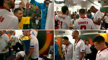 el sevilla tricampeon de la europa league festejo al ritmo de callejeros y marama el sevilla tricampeon de la europa league festejo al ritmo de callejeros y marama