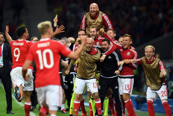 Histórico: Gales le ganó a Bélgica y clasificó a semis en su primera Eurocopa