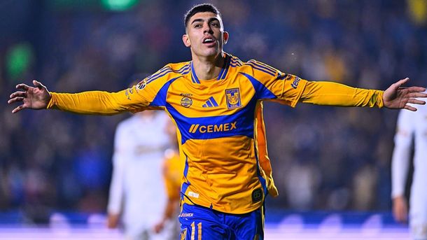 Juan Brunetta, figura de Tigres, comparó a la Liga MX con el futbol argentino: Siento que México...