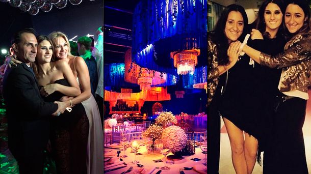 El cumpleaños de 15 de la hija de Diego y Yanina Latorre